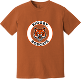Biggby Bobcats Heavyweight Ring Spun Tee