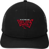 York Devils New Era Snapback Low Profile Trucker Cap