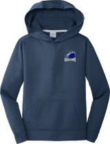 Brandywine Outlaws Youth Performance Fleece Pullover Hooded Sweatshirt