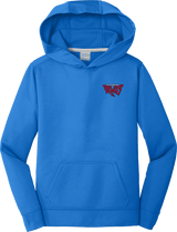 York Devils Youth Performance Fleece Pullover Hooded Sweatshirt
